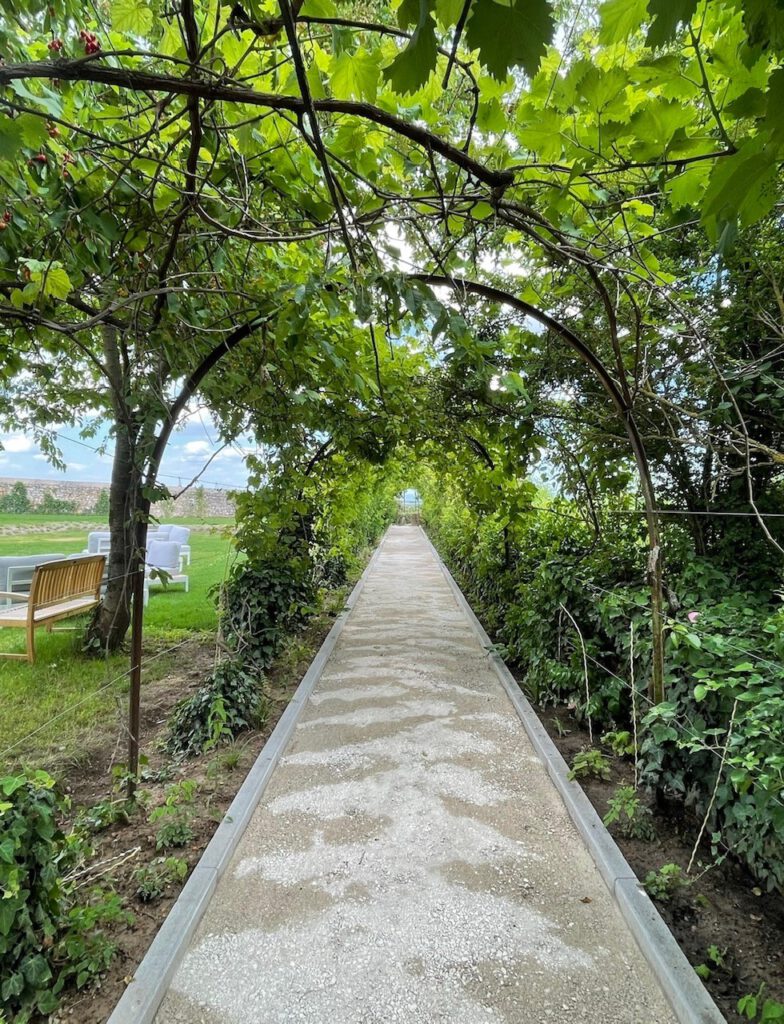 Garten der Hochzeitslocation