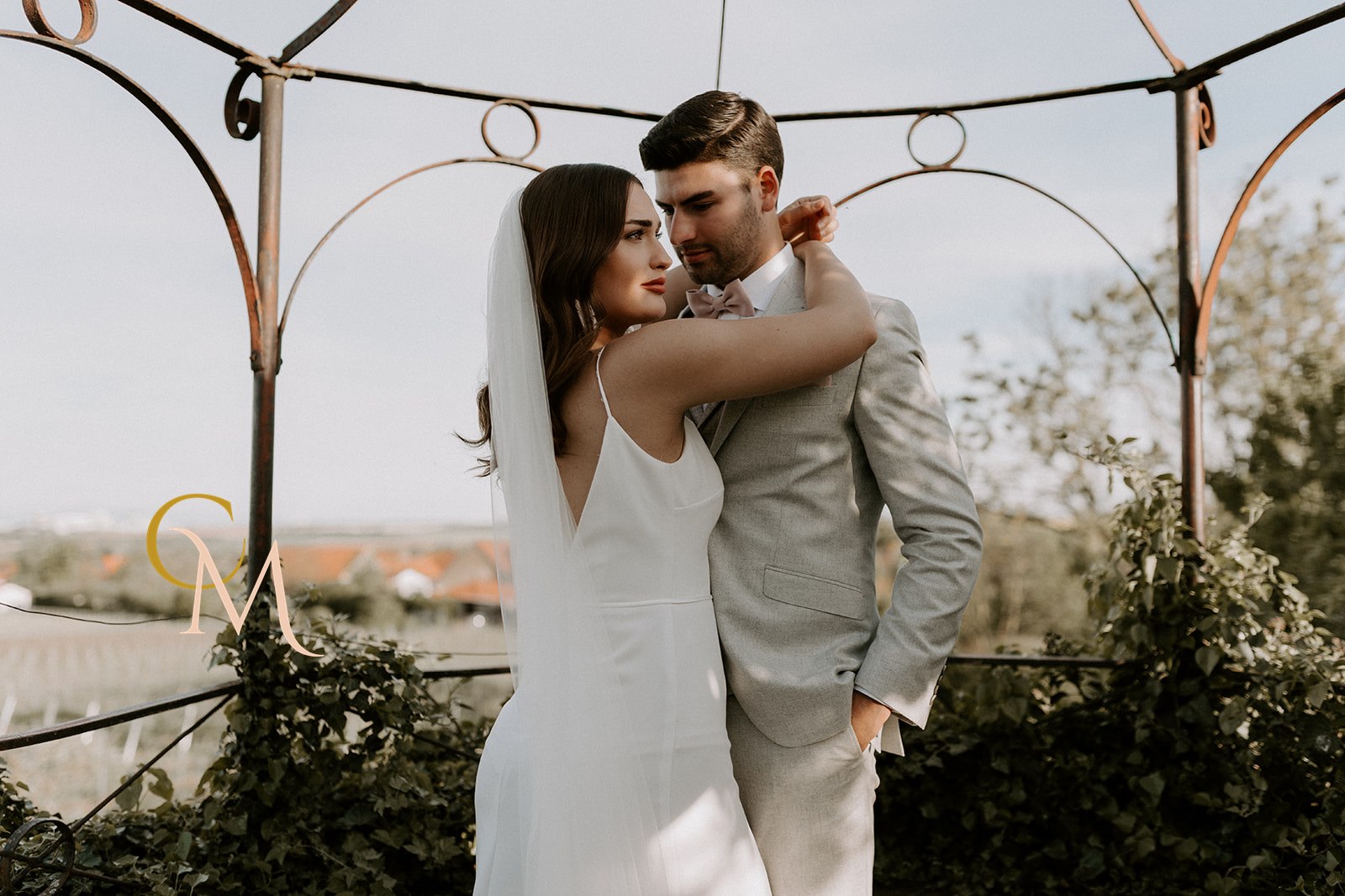 Heiratsantrag Weinbergs Pavillion - Schloss Janson, Hochzeitslocation in der Pfalz