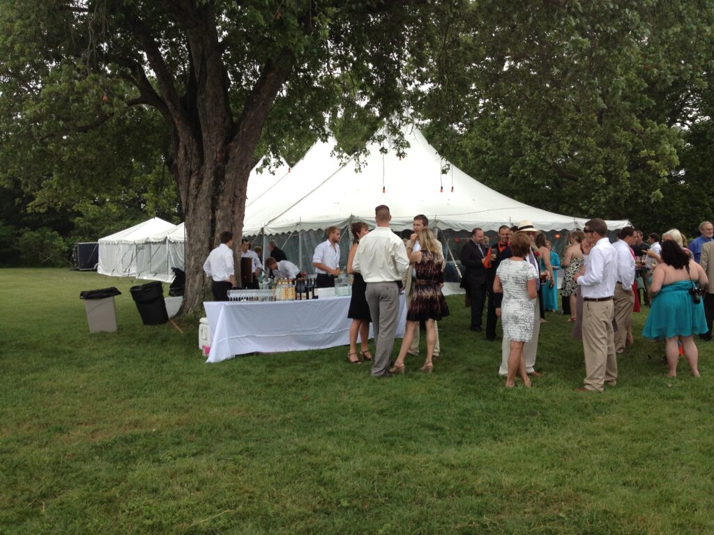 Die Hochzeit, auf der ich mit meinen eigenen Kindern war.