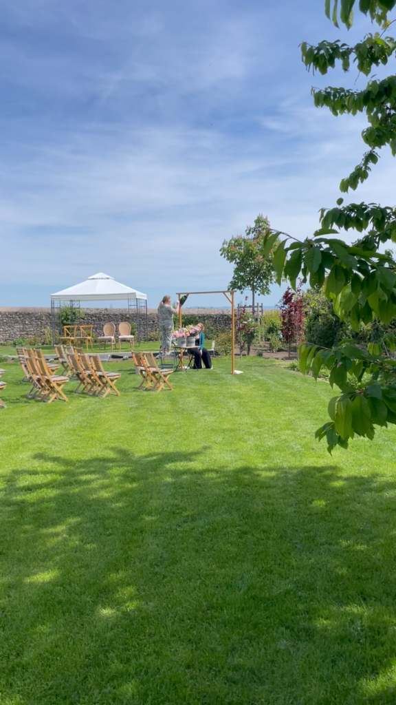 Schloss Janson Freie Trauung im Frühling